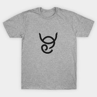 Taurus and Cancer Double Zodiac Horoscope Signs T-Shirt